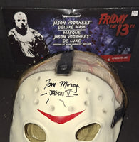 Tom Morga autographed mask JSA COA