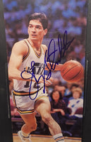 John Stockton Autographed Ticket Beckett COA