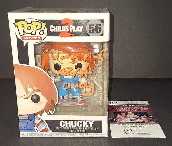 Brad Dourif Autographed Funko JSA COA