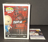 Warrington Gillette Autographed Funko JSA COA