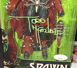 Todd Mcfarlane autographed Spawn action figure JSA COA