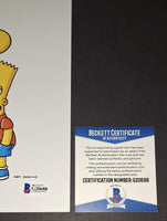 Nancy Cartwright autographed 11x14 Beckett COA