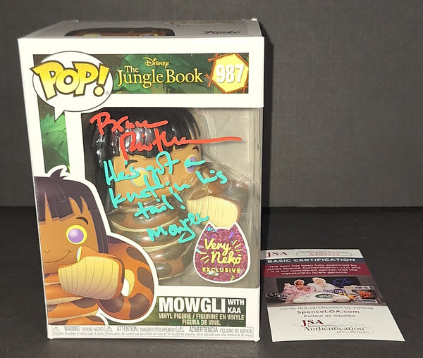 Bruce Reitherman autographed Funko JSA COA