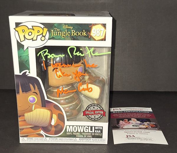 Bruce Reitherman autographed Funko JSA COA