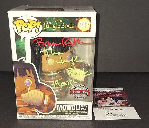 Bruce Reitherman autographed Funko JSA COA