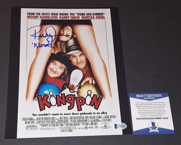 Randy Quaid autographed 8x10 Beckett COA