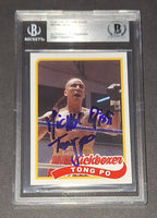 Michel Qissi Autographed Card Beckett COA