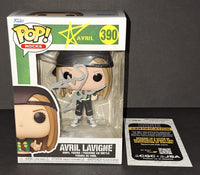 Avril Lavigne autographed Funko JSA COA
