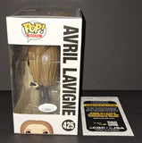 Avril Lavigne autographed Funko JSA COA