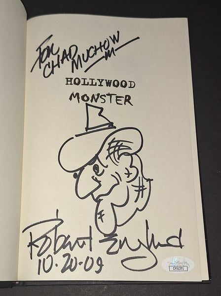 Robert Englund Autographed Book JSA COA