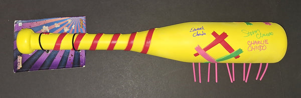Chiodo Brothers Autographed Killer Klowns From Outer Space Bat JSA COA