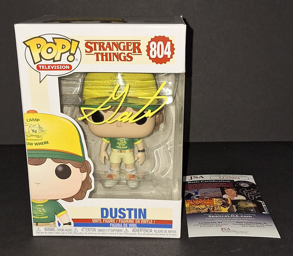Gaten Matarazzo autographed Funko JSA COA