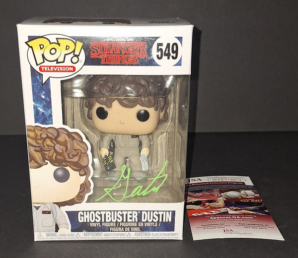 Gaten Matarazzo autographed Funko JSA COA