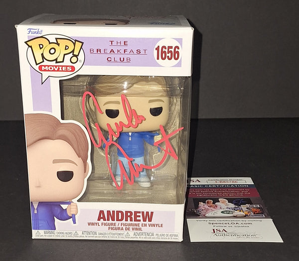 Emilio Estevez autographed Funko JSA COA