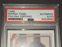 Marisa Tomei autographed card PSA/DNA COA