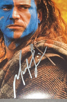 Mel Gibson autographed 11x14 Celebrity Authentics COA
