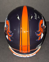 Peyton Manning autographed mini helmet Fanatics COA