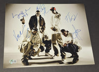 Bone Thugs N Harmony Autographed 11x14 Beckett COA