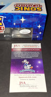 Roger Craig Smith and Colleen O'Shaughnessey Autographed Action Figure JSA COA