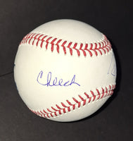 Cheech and Chong autographed baseball JSA COA