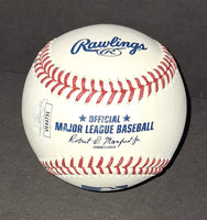 Cheech and Chong autographed baseball JSA COA