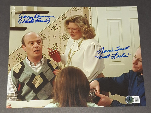 Gerry Bamman and Terrie Snell autographed 8x10 Beckett COA