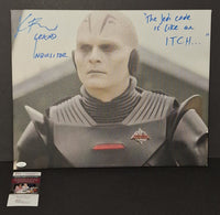 Rupert Friend autographed 16x20 canvas JSA COA