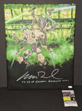 Matthew Wood Autographed 16x20 Canvas JSA COA