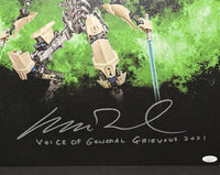 Matthew Wood Autographed 16x20 Canvas JSA COA