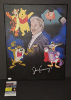 Jim Cummings Autographed 16x20 Canvas JSA COA