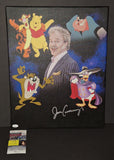 Jim Cummings Autographed 16x20 Canvas JSA COA