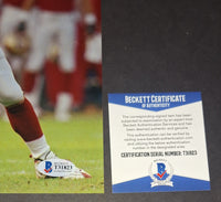 Steve Young Autographed 8x10 Beckett COA