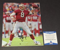 Steve Young Autographed 8x10 Beckett COA