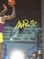 Magic Johnson Autographed 8x10 Beckett Witness COA