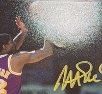 Magic Johnson Autographed 8x10 Beckett Witness COA
