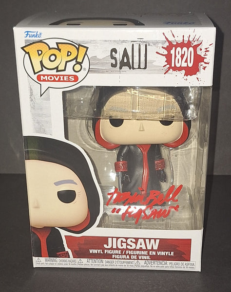 Tobin Bell Autographed Funko Beckett COA