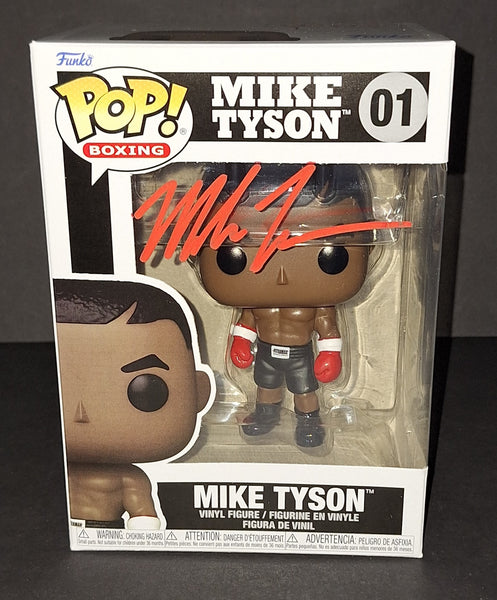 Mike Tyson autographed Funko Beckett COA