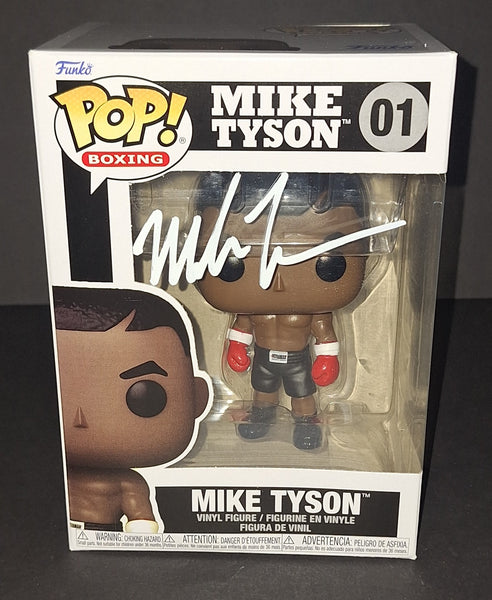 Mike Tyson autographed Funko Beckett COA