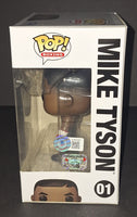 Mike Tyson autographed Funko Beckett COA
