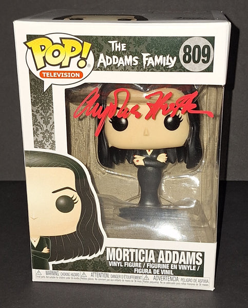 Anjelica Huston autographed Funko Beckett COA