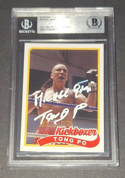 Michel Qissi Autographed Card Beckett COA