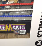 Shawn Michaels and Bret Hart Autographed Funko Beckett COA