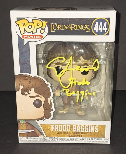 Elijah Wood Autographed Funko Beckett COA