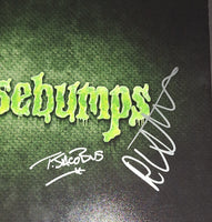 R.L. Stine and Tim Jacobus Autographed 11x14 JSA COA