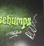 R.L. Stine and Tim Jacobus Autographed 11x14 JSA COA