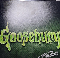 R.L. Stine and Tim Jacobus Autographed 11x14 JSA COA