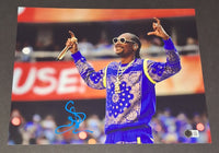 Snoop Dogg Autographed 11x14 Beckett COA