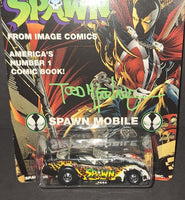 Todd Mcfarlane Autographed Spawn Hot Wheels Car JSA COA