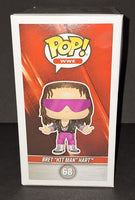 Bret Hart autographed Funko JSA COA