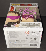 Bret Hart autographed Funko JSA COA